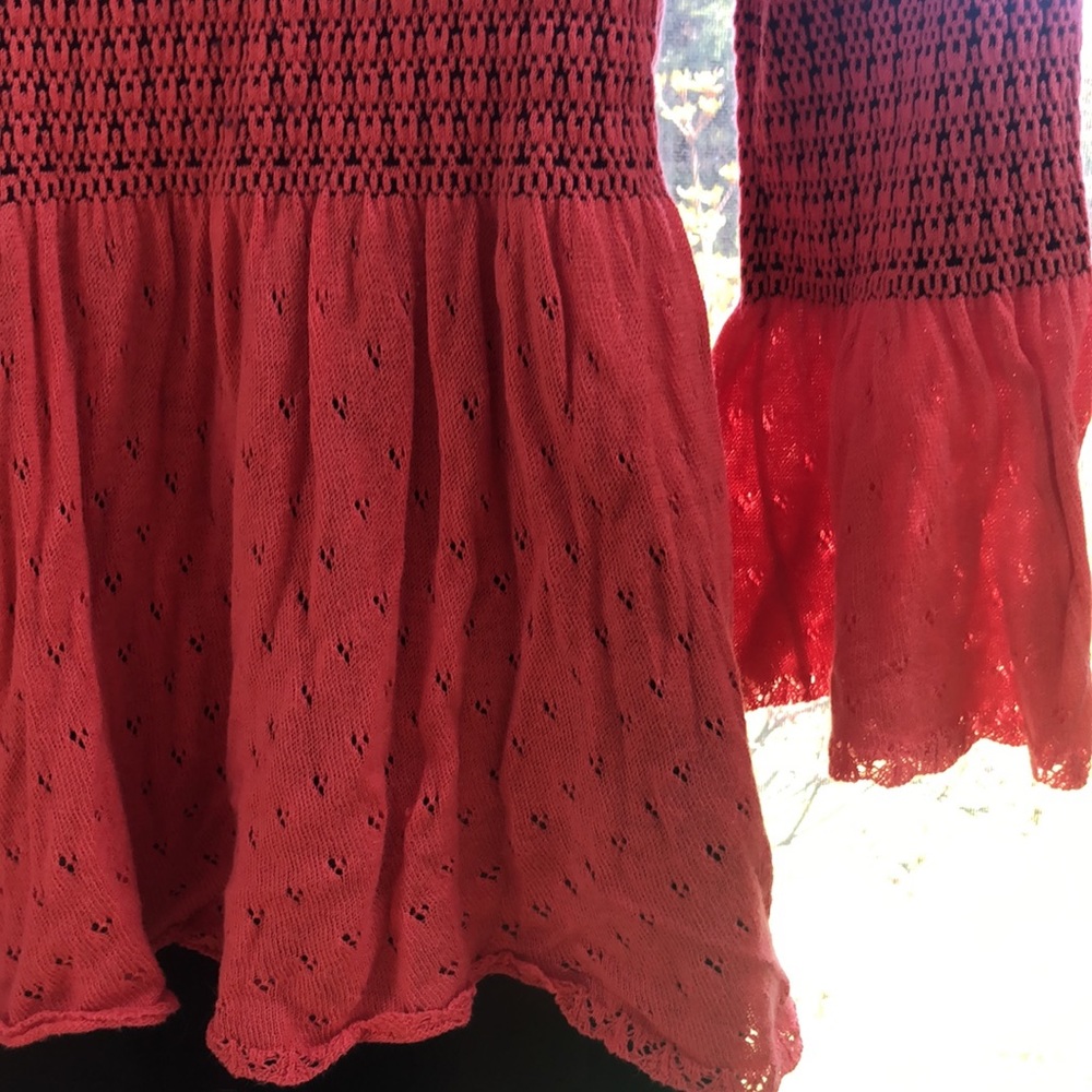 Free People Coral Button-Up Cardigan - Picture 6 of 8